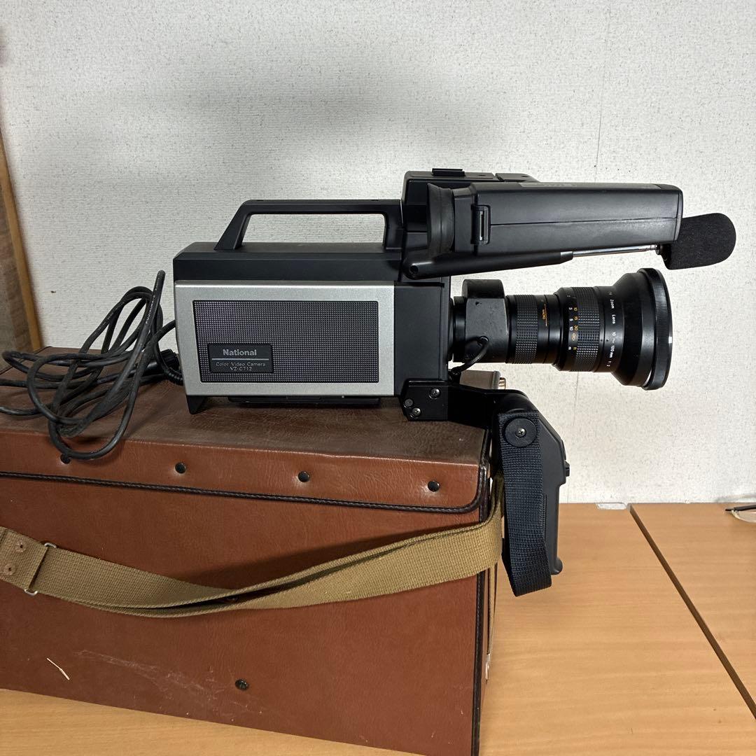 超レア昭和　National VZ-C712カラー ビデオカメラ　動作未確認