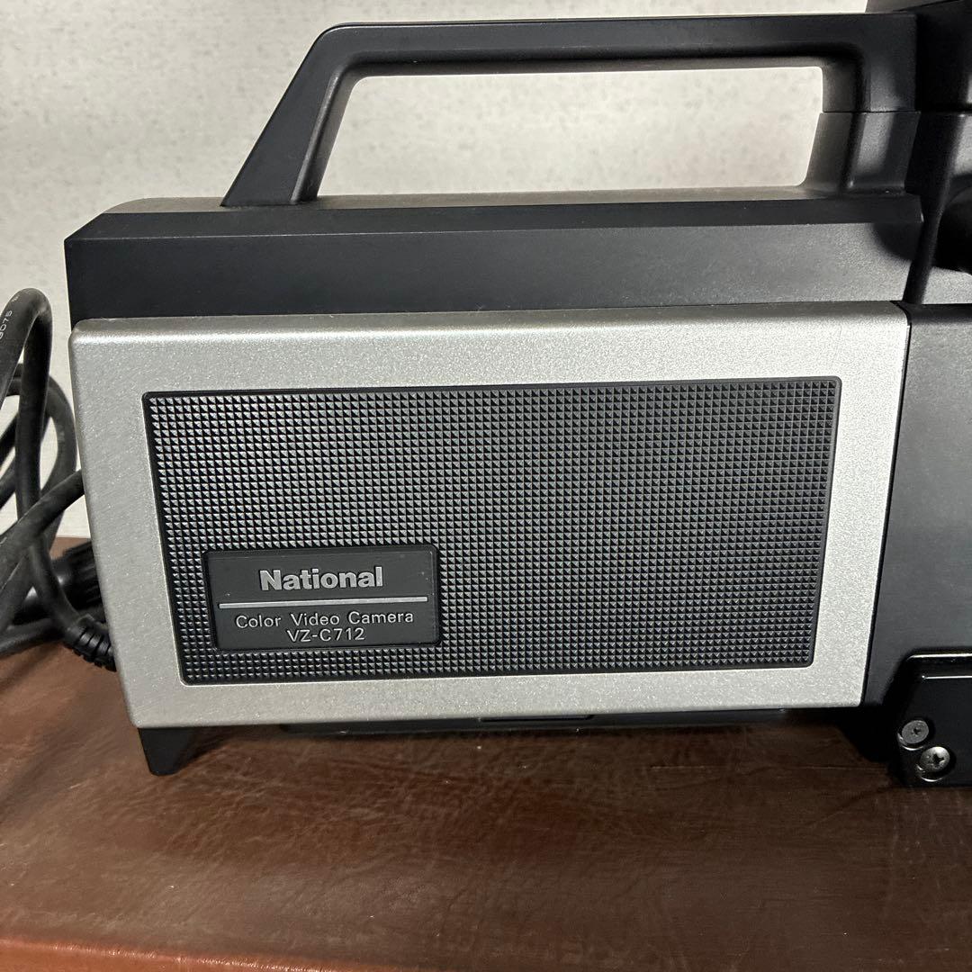 超レア昭和　National VZ-C712カラー ビデオカメラ　動作未確認