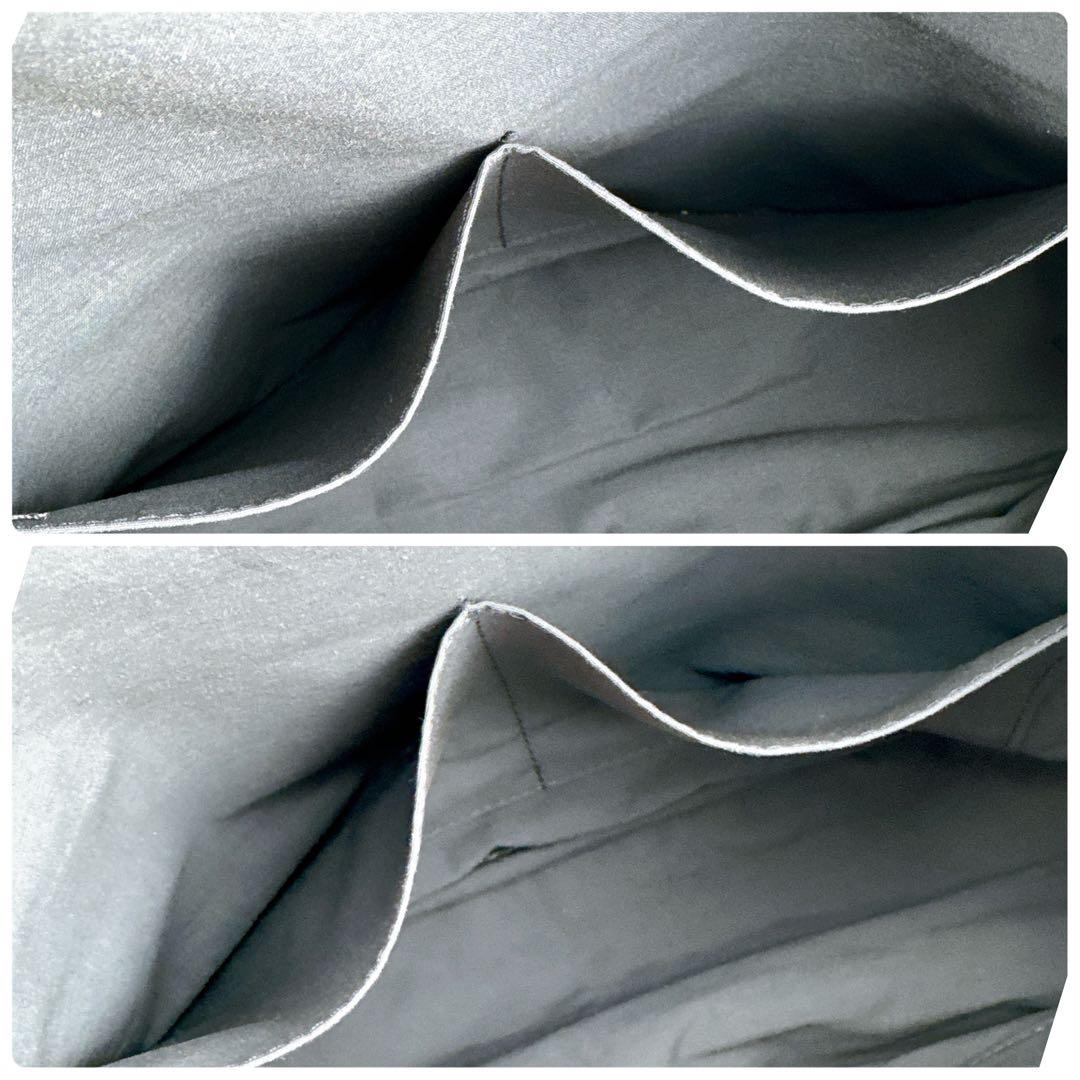 希少◇美品◇エルメス キャンバス ボリードポーチTGM ポーチ 大きめ グレー