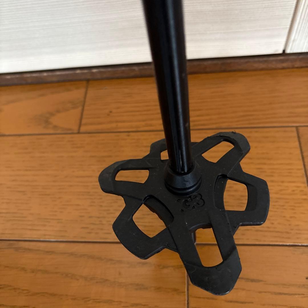 G3スキーポールオレンジ ブラック