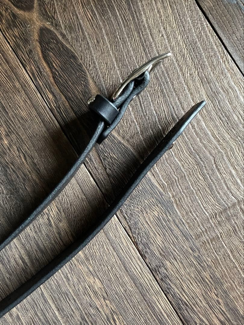 ディッキーズ874専用スタッズベルト　シルバー　オイルドレザーHTC CALEE