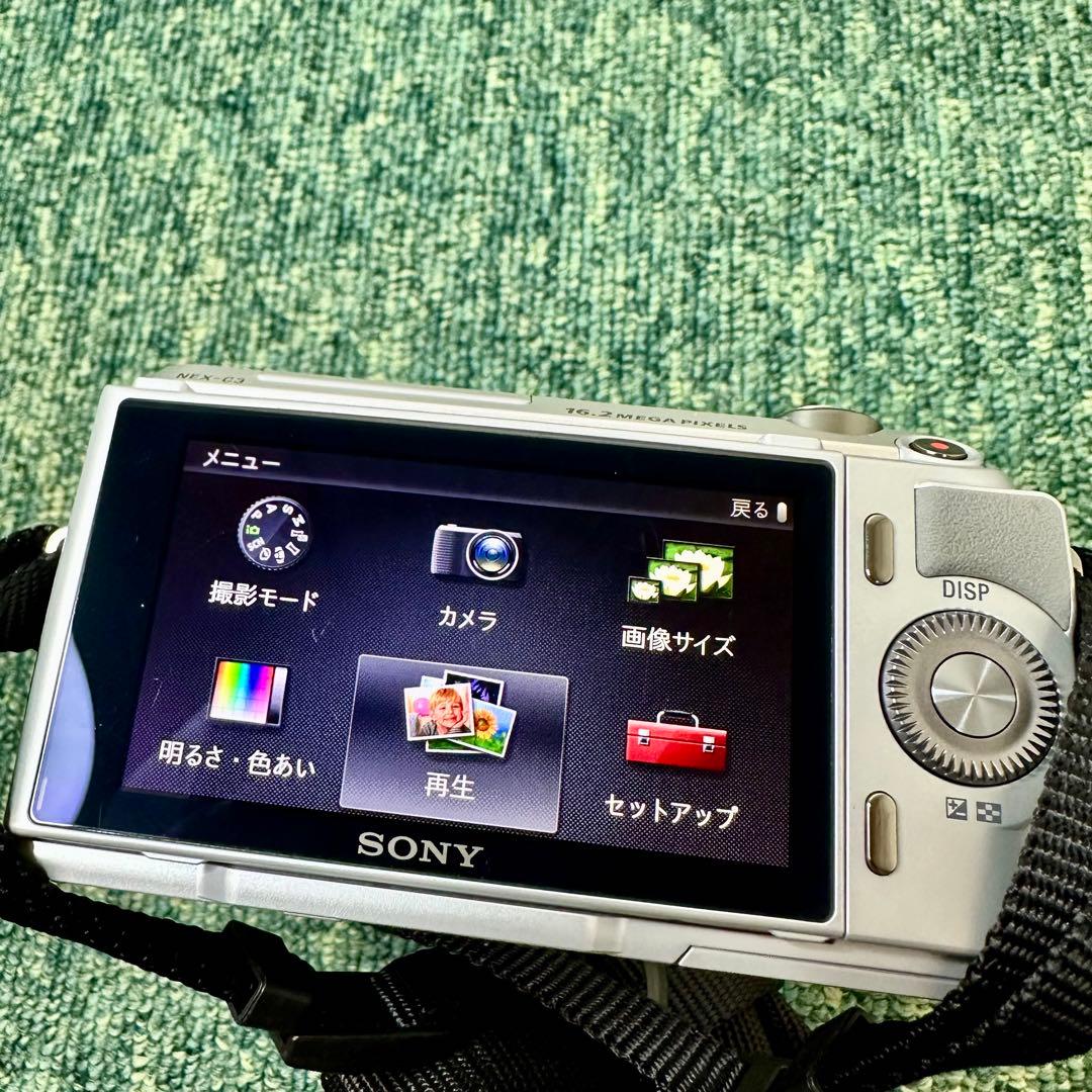SONY ソニー ミラーレス 一眼レフカメラ NEX-C3 ズームレンズキット