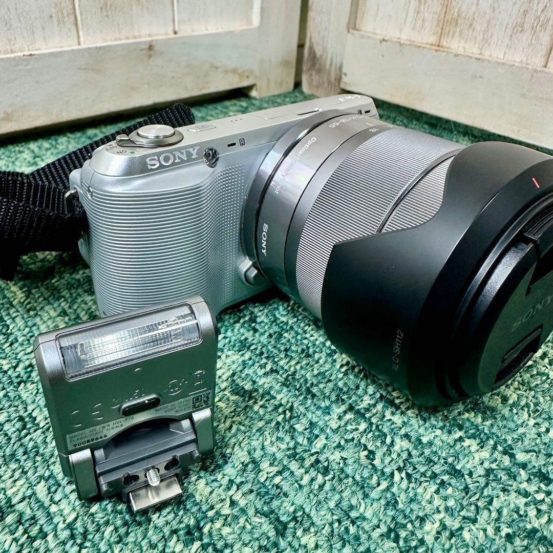 SONY ソニー ミラーレス 一眼レフカメラ NEX-C3 ズームレンズキット