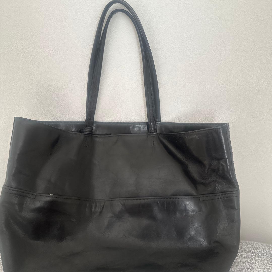 aniaryアンティーク レザー牛革 本革ビジネス通勤メンズトートバッグ日本製