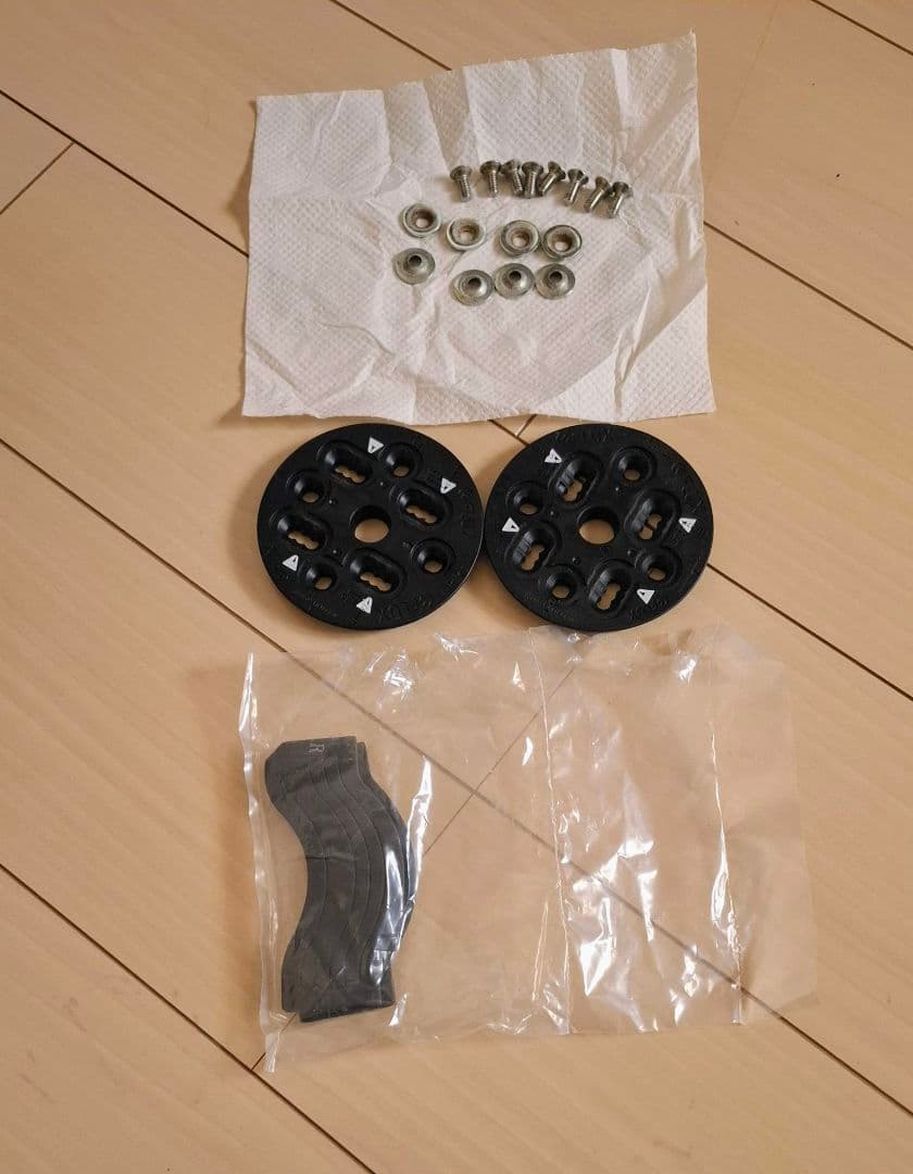 FLUX CV スノーボードビンディング Mサイズ ネイビー