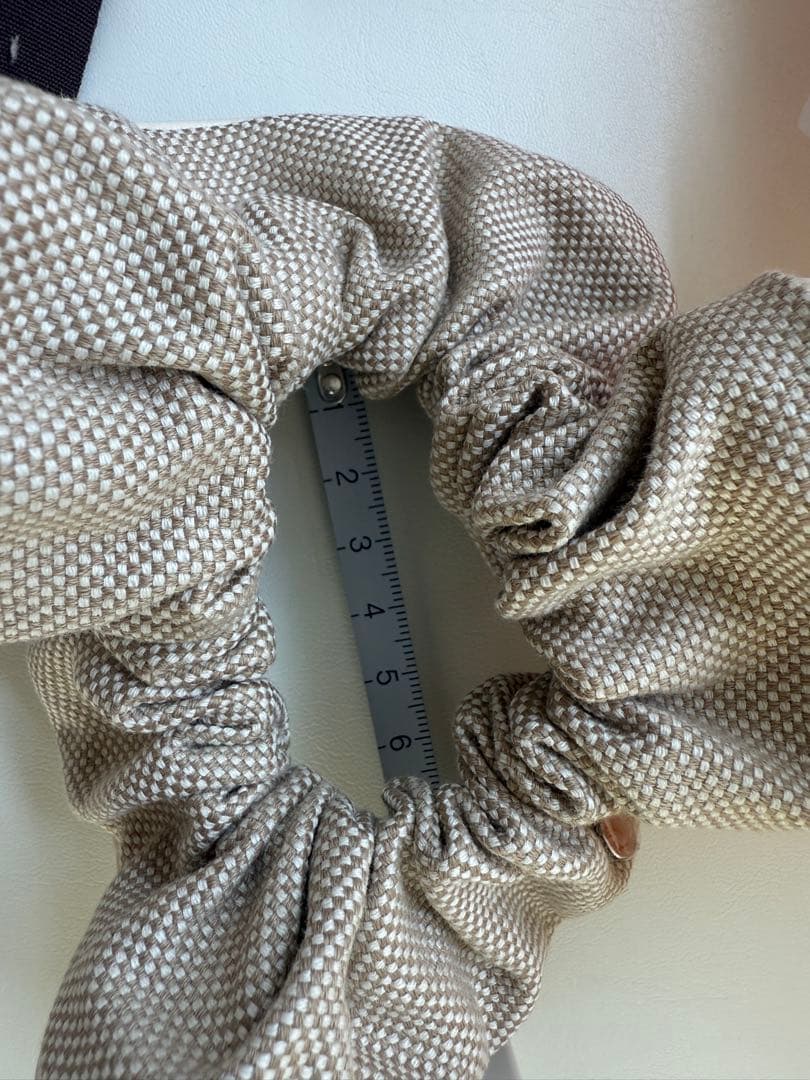 新品未使用　エルメス　シュシュ 《クラウディア》 プラン・エア　本物保証