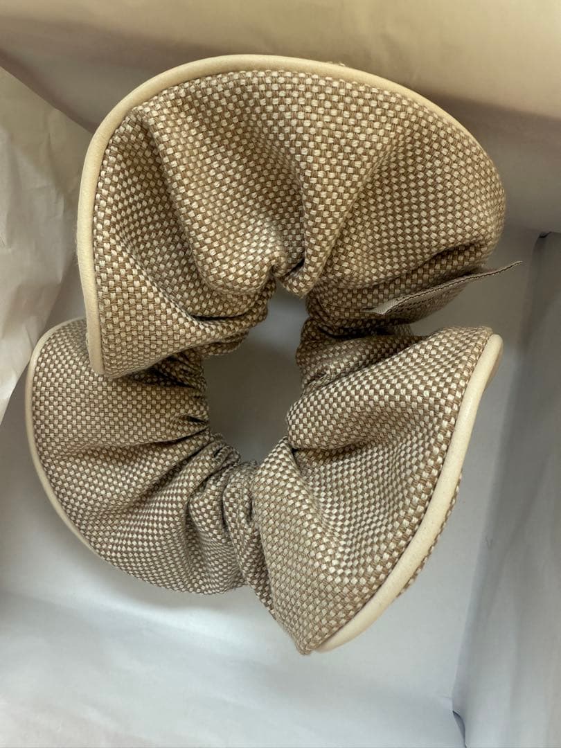 新品未使用　エルメス　シュシュ 《クラウディア》 プラン・エア　本物保証