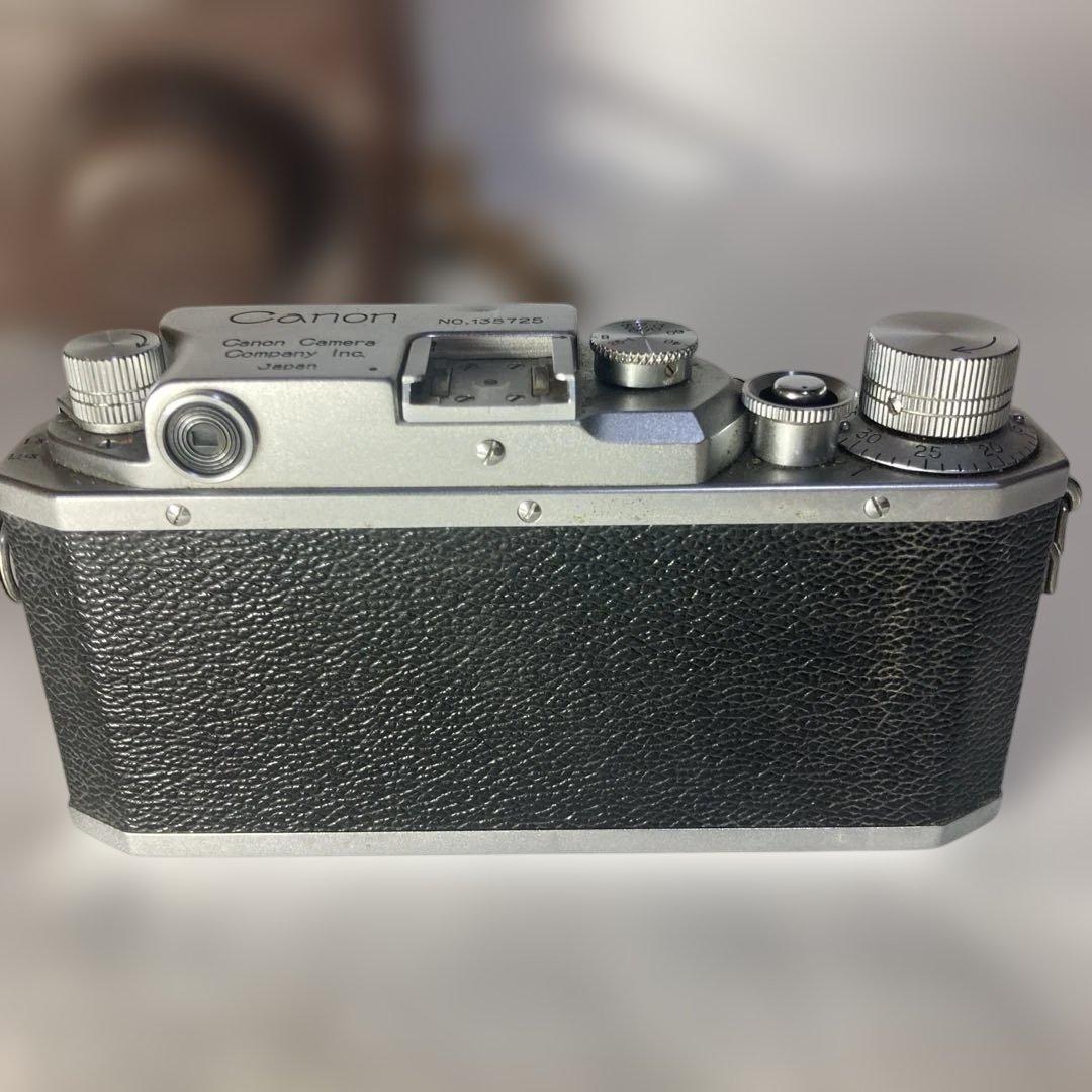 キャノン　オールドカメラ　NO.135725 革ケース付き
