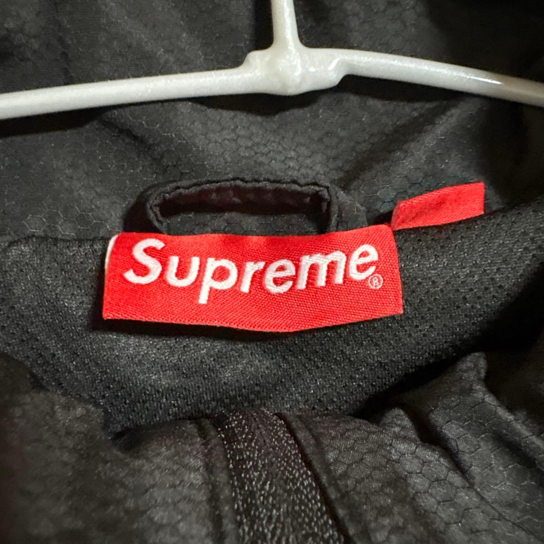 美品 Supreme Reflective Piping Pullover S