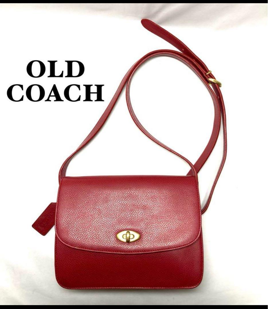 【美品】COACH オールドコーチ　ショルダーバッグ　イタリア　3234-207