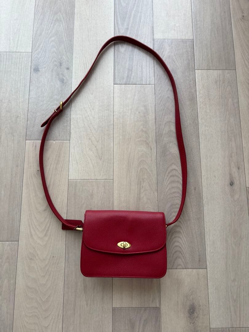 【美品】COACH オールドコーチ　ショルダーバッグ　イタリア　3234-207