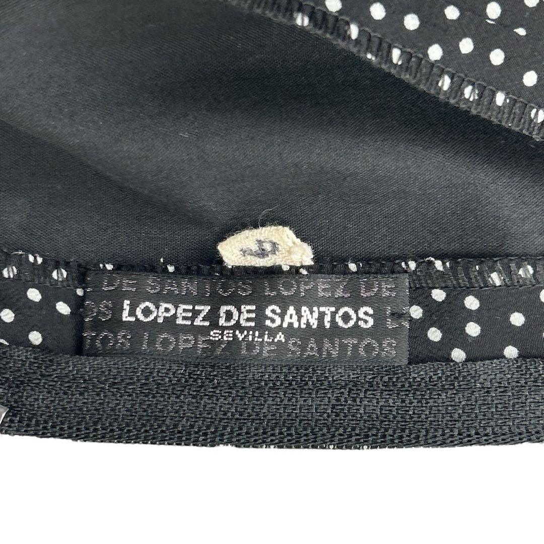 フラメンコ衣装　Lopez de santos スペイン製 ドット フリル