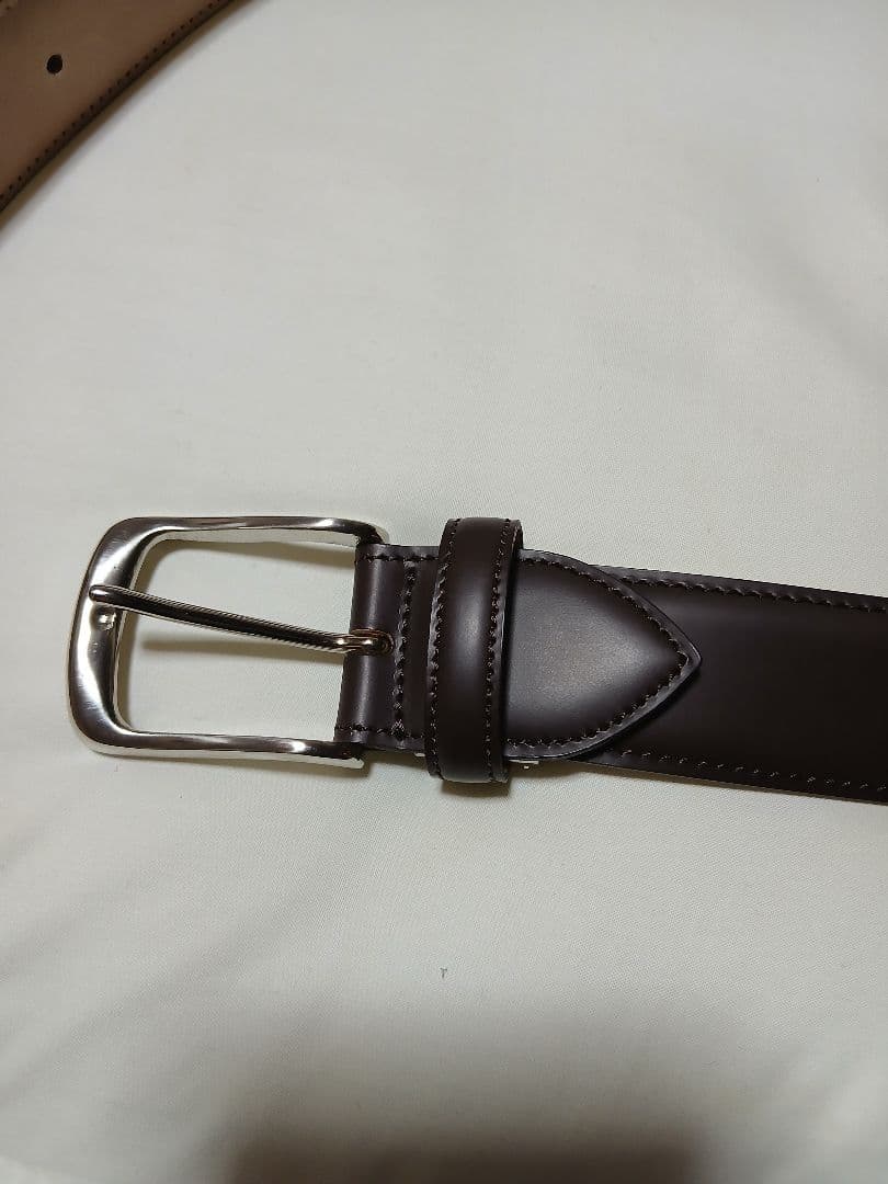 男性用 somes saddle、ベルト、新品、ブラウン Mベルト