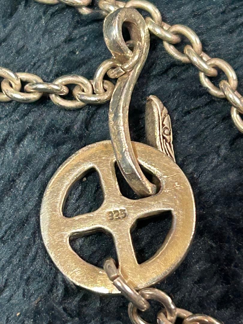 フェザー　ホイール　ネックレス