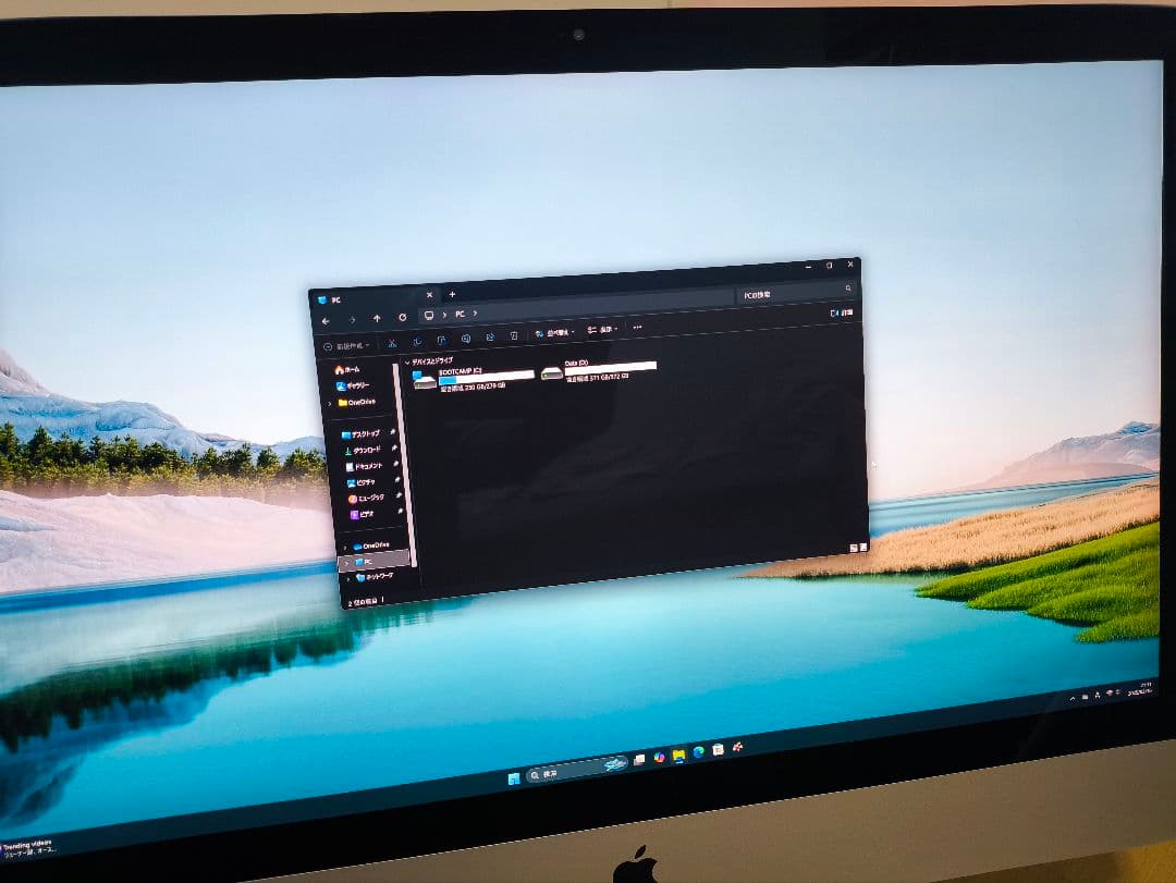 iMac 2015 27インチ 5K 1TB SSD+1TB HDD Dual