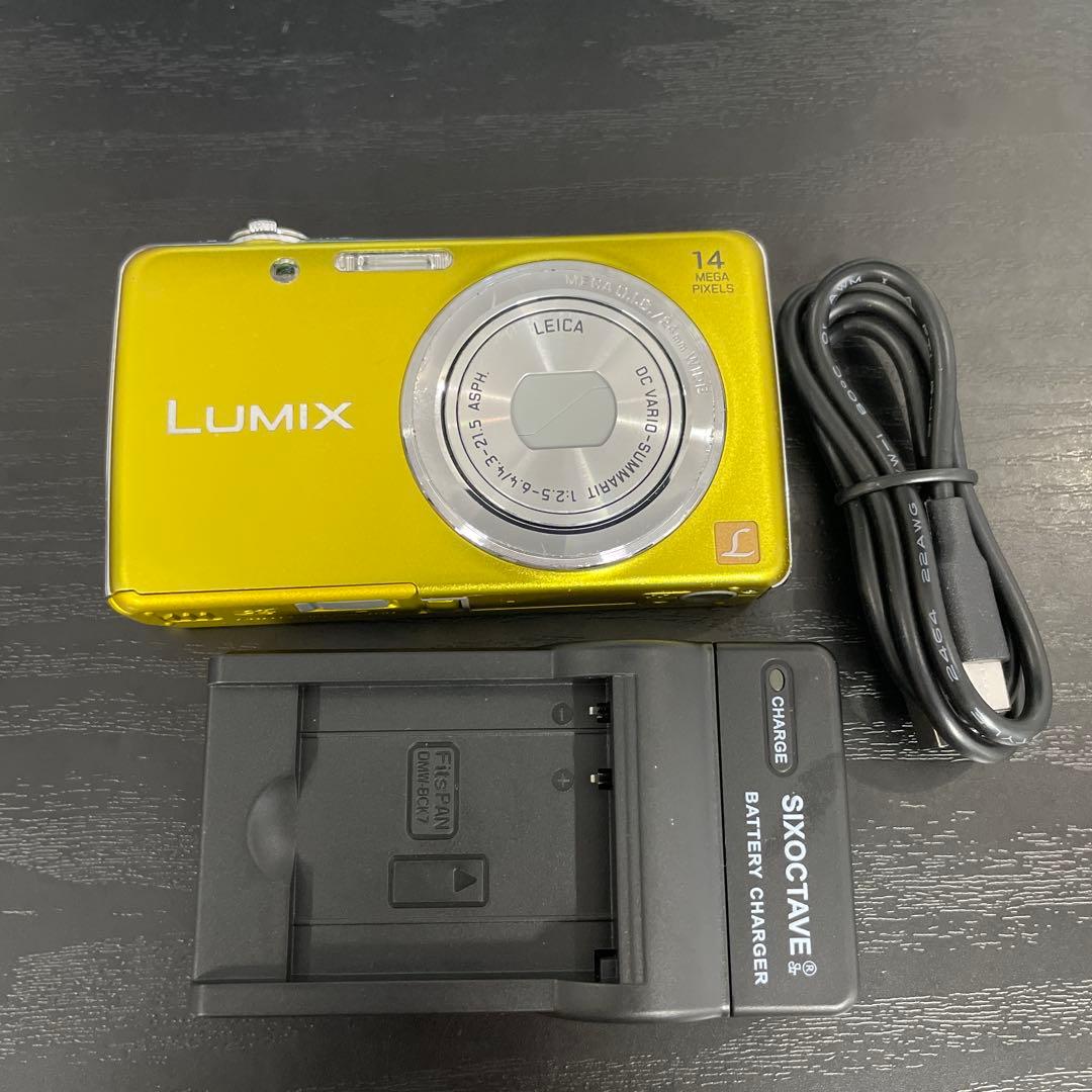 Panasonic DMC-FH6 イエロー 14メガピクセル