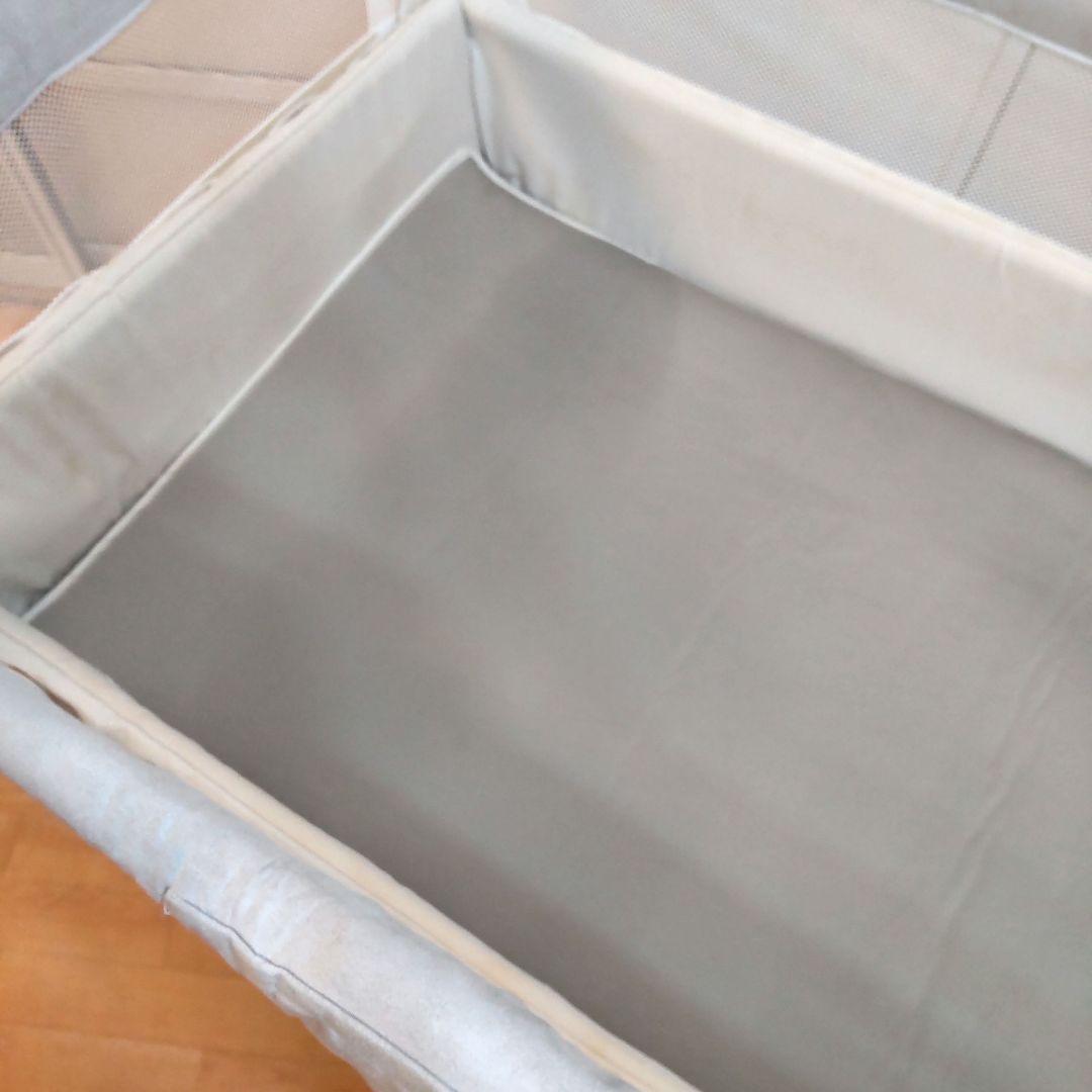 (美品 )ココネルエアー　プラスAB ホワイトベージュ Aprica アップリカ