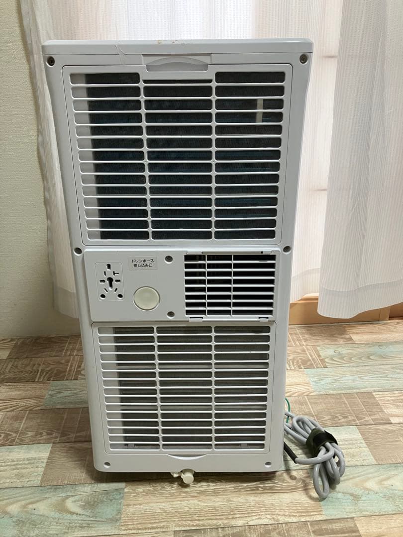 MAXZEN スポットクーラー22年製 JCF-MX802-WH 排熱ダクト付