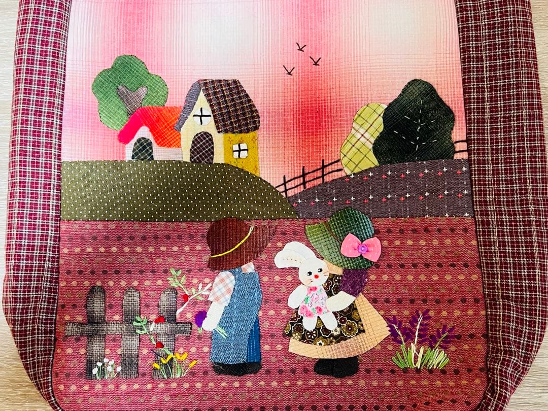 ★新作大★スーちゃん＆ビリーくん★ハンドメイド　トートバッグ　パッチワーク