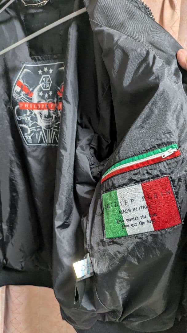 PHILIPP PLEIN スカルジャンパー　イタリア製
