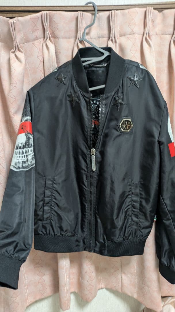 PHILIPP PLEIN スカルジャンパー　イタリア製