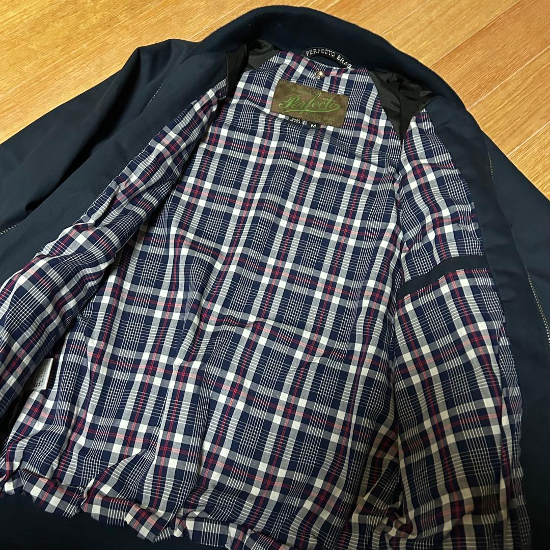 良品 USA製 Perfecto Schott ハリントンジャケット M