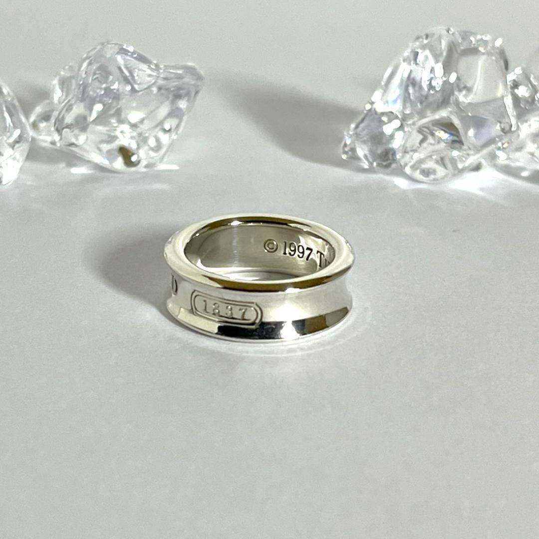 か*い様 TIFFANY ティファニー 1837 Narrow Ring　7.5