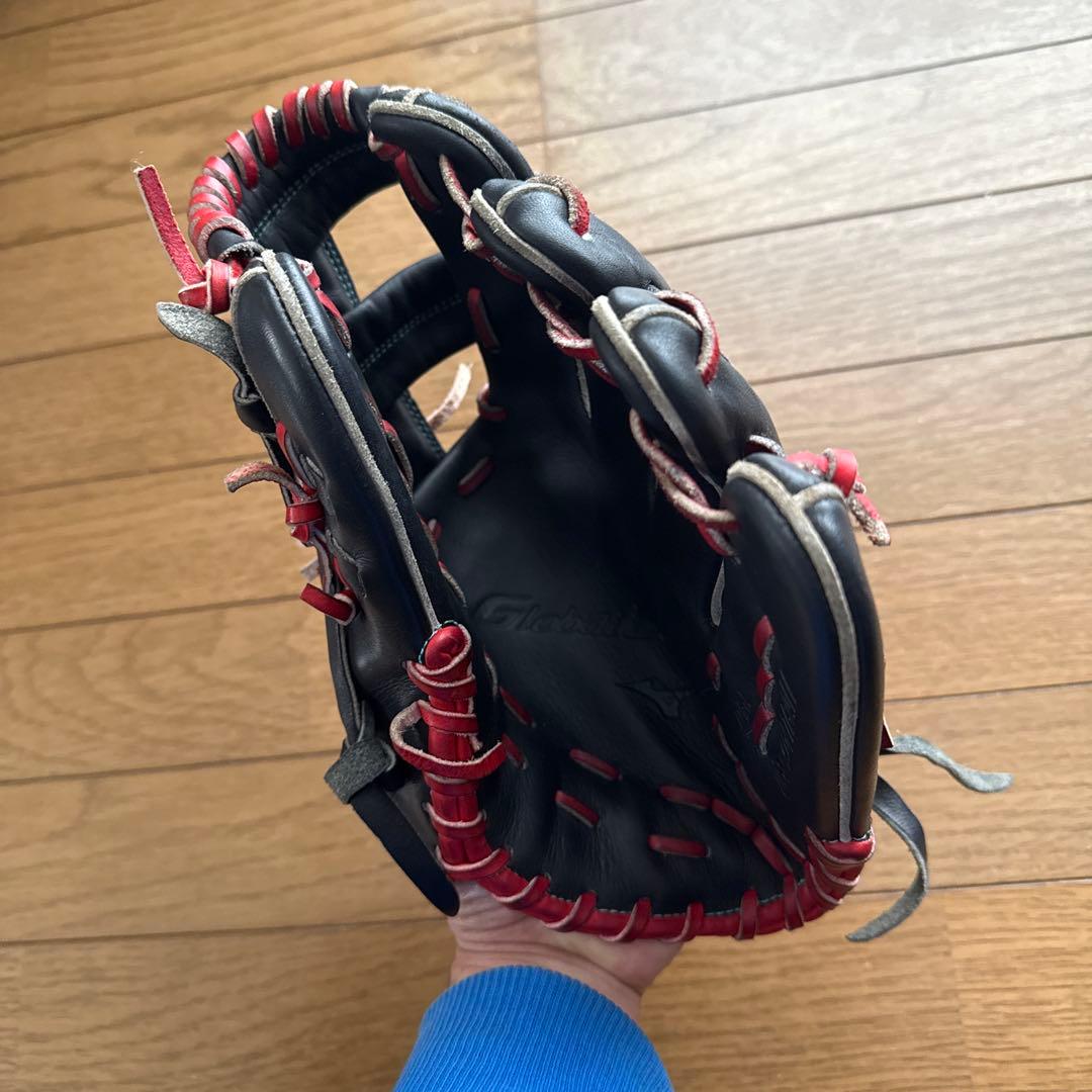 ミズノグロエリ　ダイバーシティーブルー　軟式グローブ ソフトボール