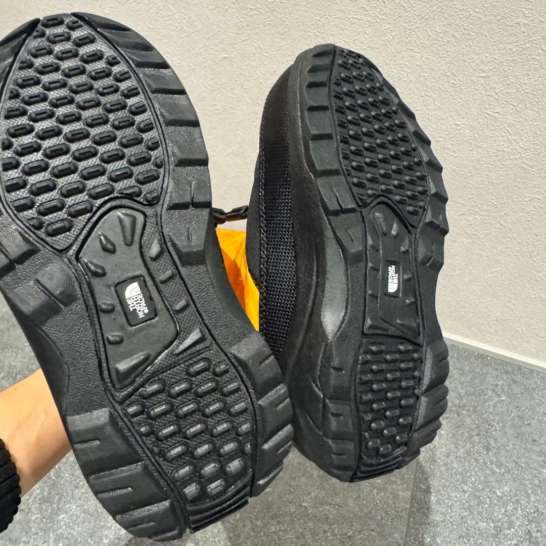 未使用品希少THE NORTH FACE スノーブーツヌプシレア黒黄色19センチ