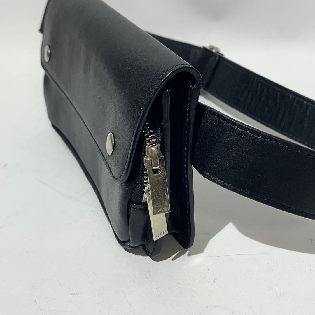 5525gallery × porter ポーター レザー　ボディバッグ