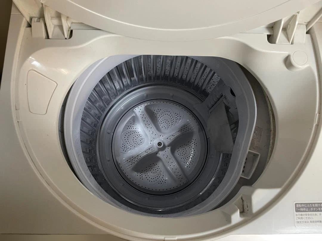 【送料込み】SHARP 洗濯機 ES-GE6D-T 6.0kg 2019年製