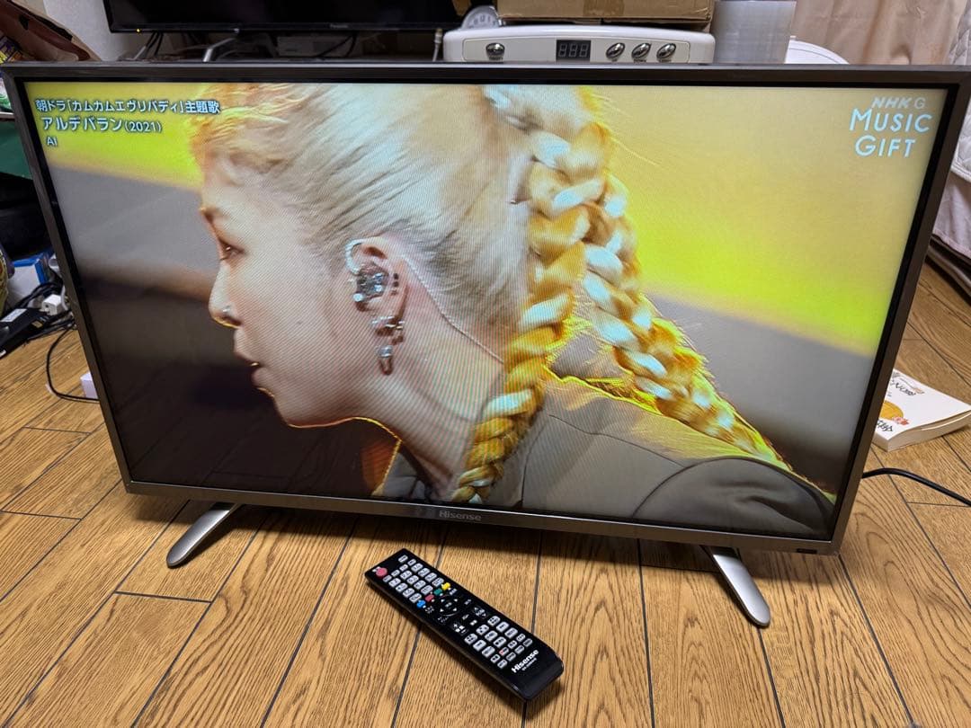 送料込 外付HDD裏録対応 ハイセンス 32インチ型 液晶テレビHS32K225