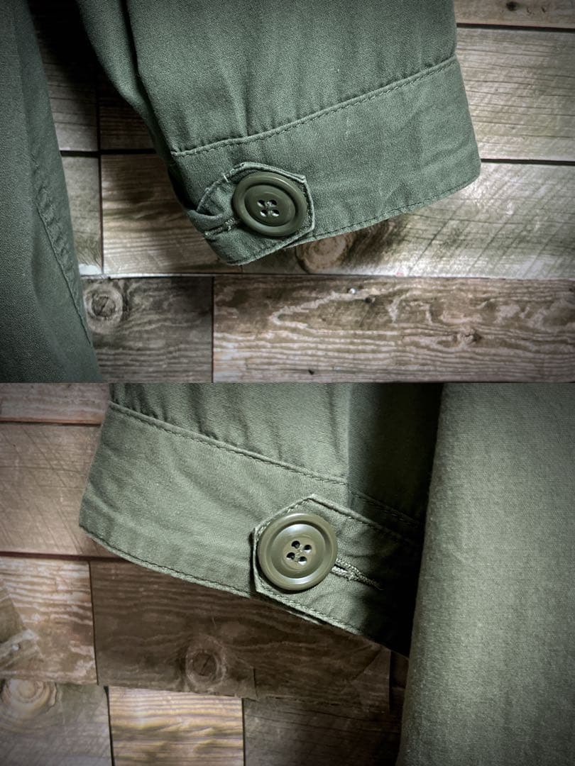 ファーライナー付き ヒューストン モッズコート M51 ミリタリー オリーブ