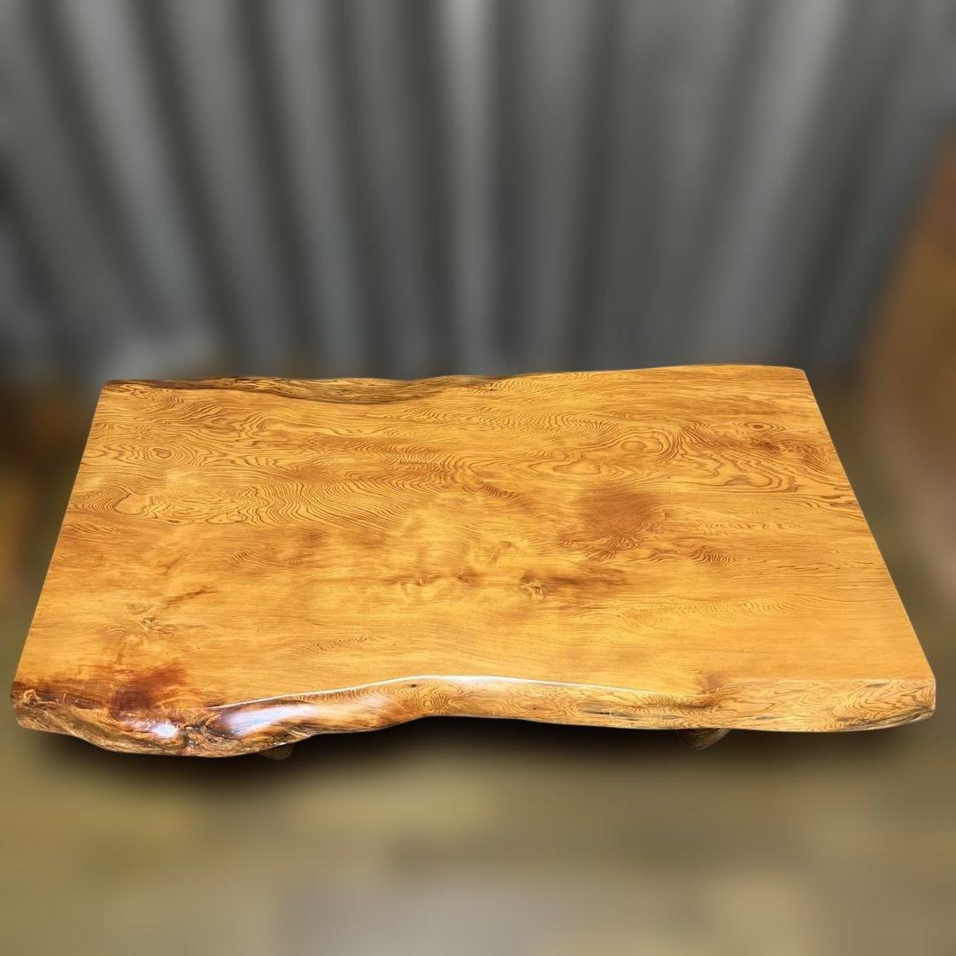 美品　希少　世界遺産　屋久杉　座卓　セパレートタイプ　樹齢1,000年以上