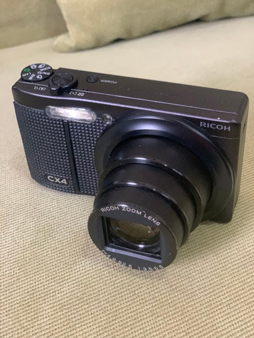 RICOH CX4 コンパクトデジタルカメラ ブラック