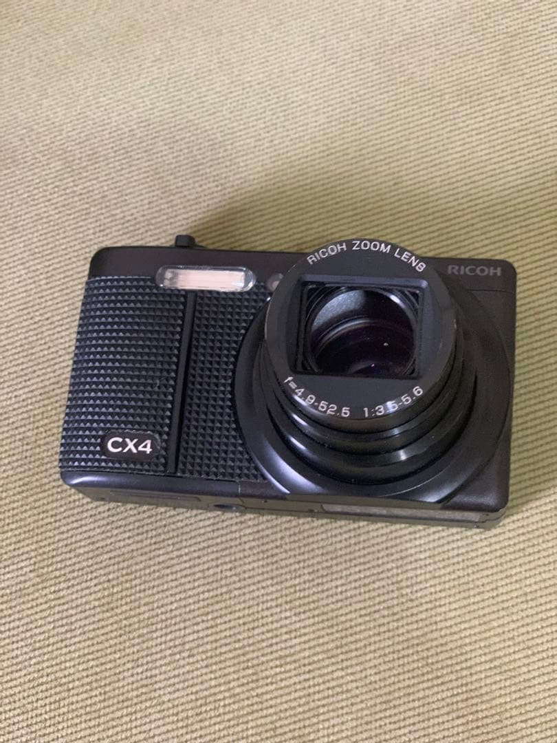 RICOH CX4 コンパクトデジタルカメラ ブラック