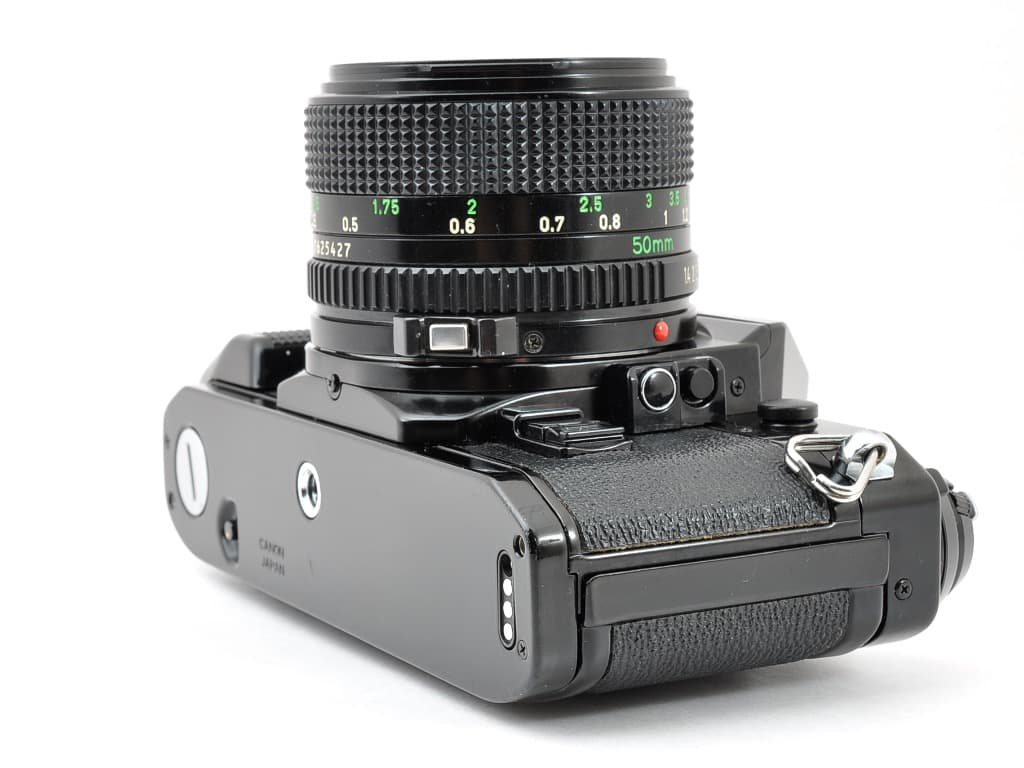 キヤノン AE-1 PROGRAM ブラック NFD 50mm f1.4 確認済