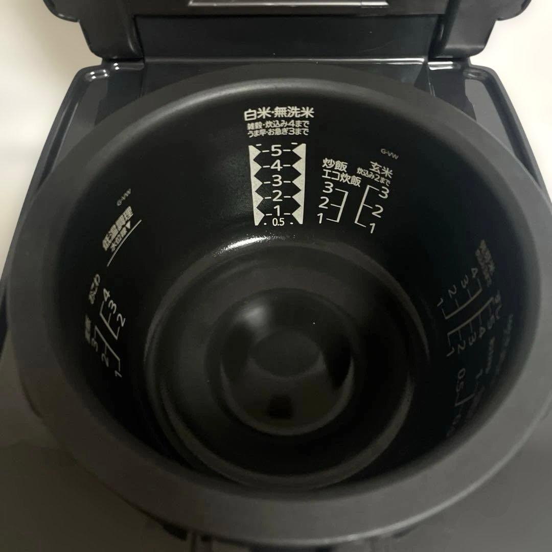 三菱電機 炊飯器 本炭釜 NJ-VW10G-B