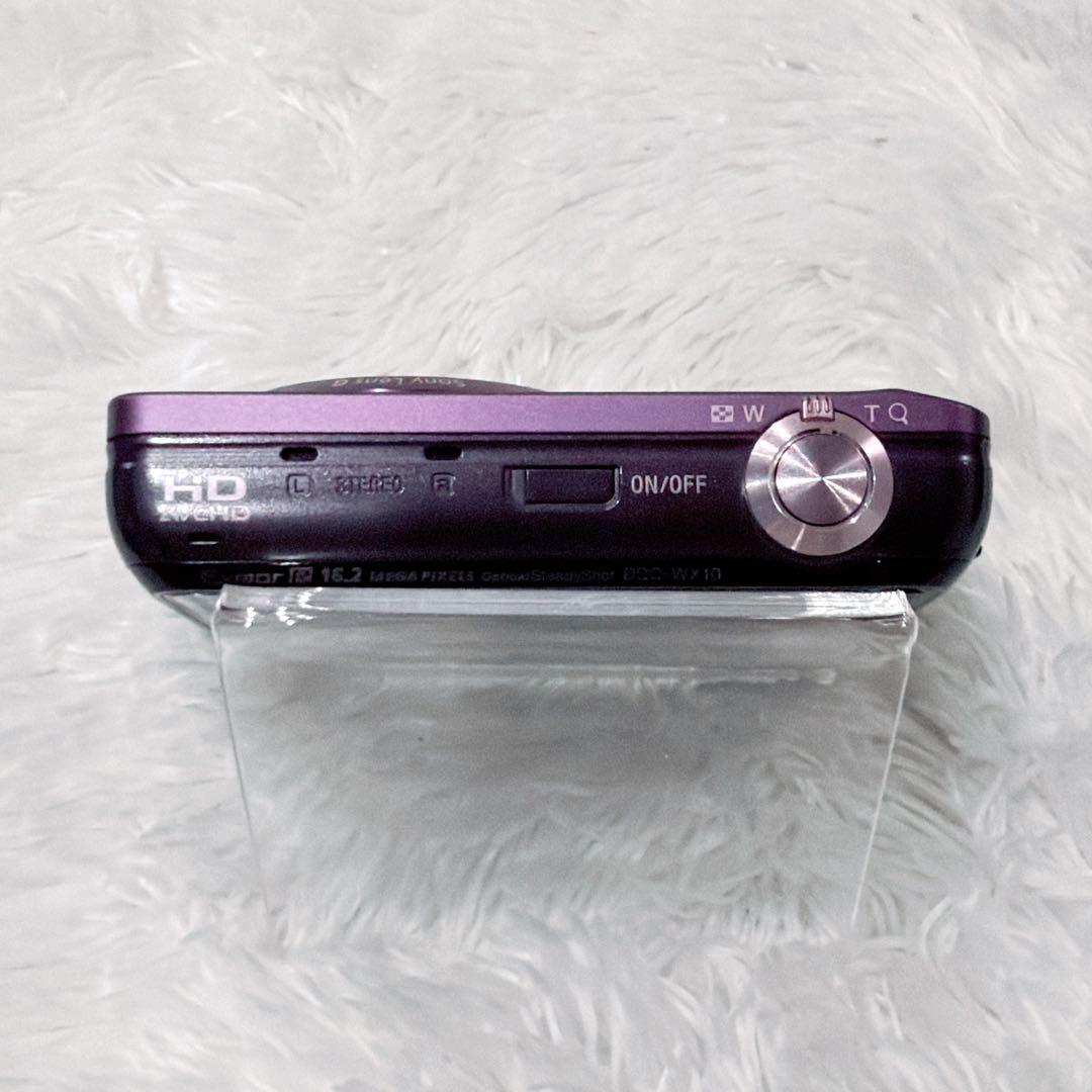 【未使用級】SONY Cyber shot DSC-WX10 パープル