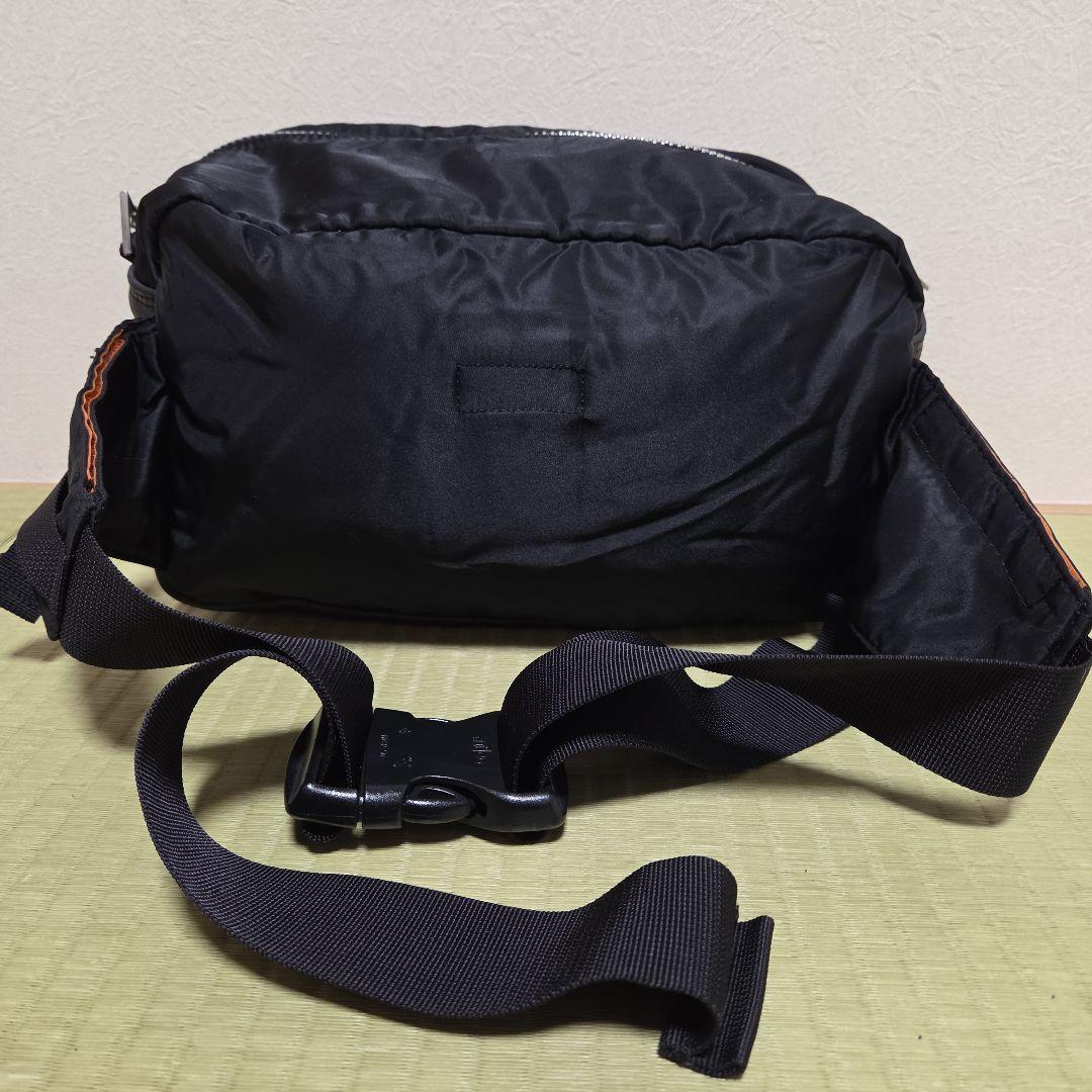 美品 PORTER ウィズリミテッド タンカー ボディバッグ ナイロン レザー