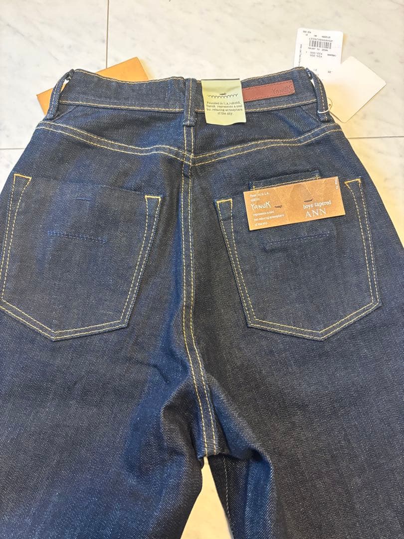 YUNUK ANN新品未使用21ボーイズテーパード