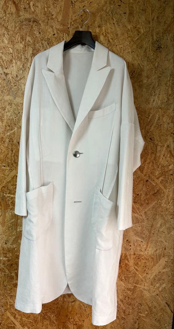 sulvam ホワイト ロングコート