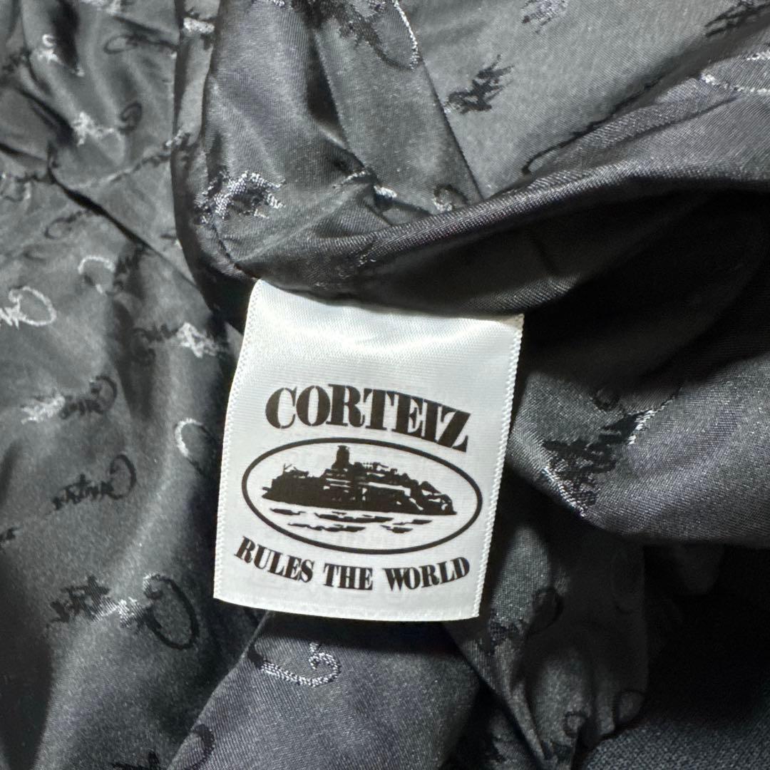 Corteiz ベロアトラックジャケット＆パンツ セットアップ S ブラック