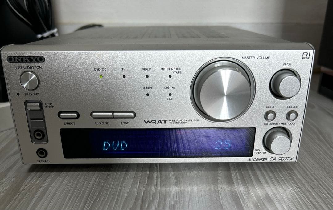 ONKYO オンキョー　DVD/CDプレーヤーシステム