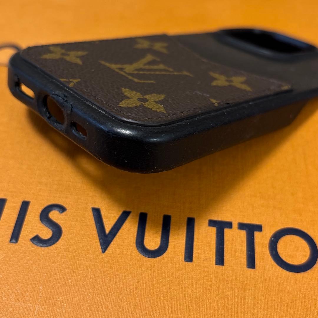 Louis Vuitton iPhone16pro用 レザーケース モノグラム