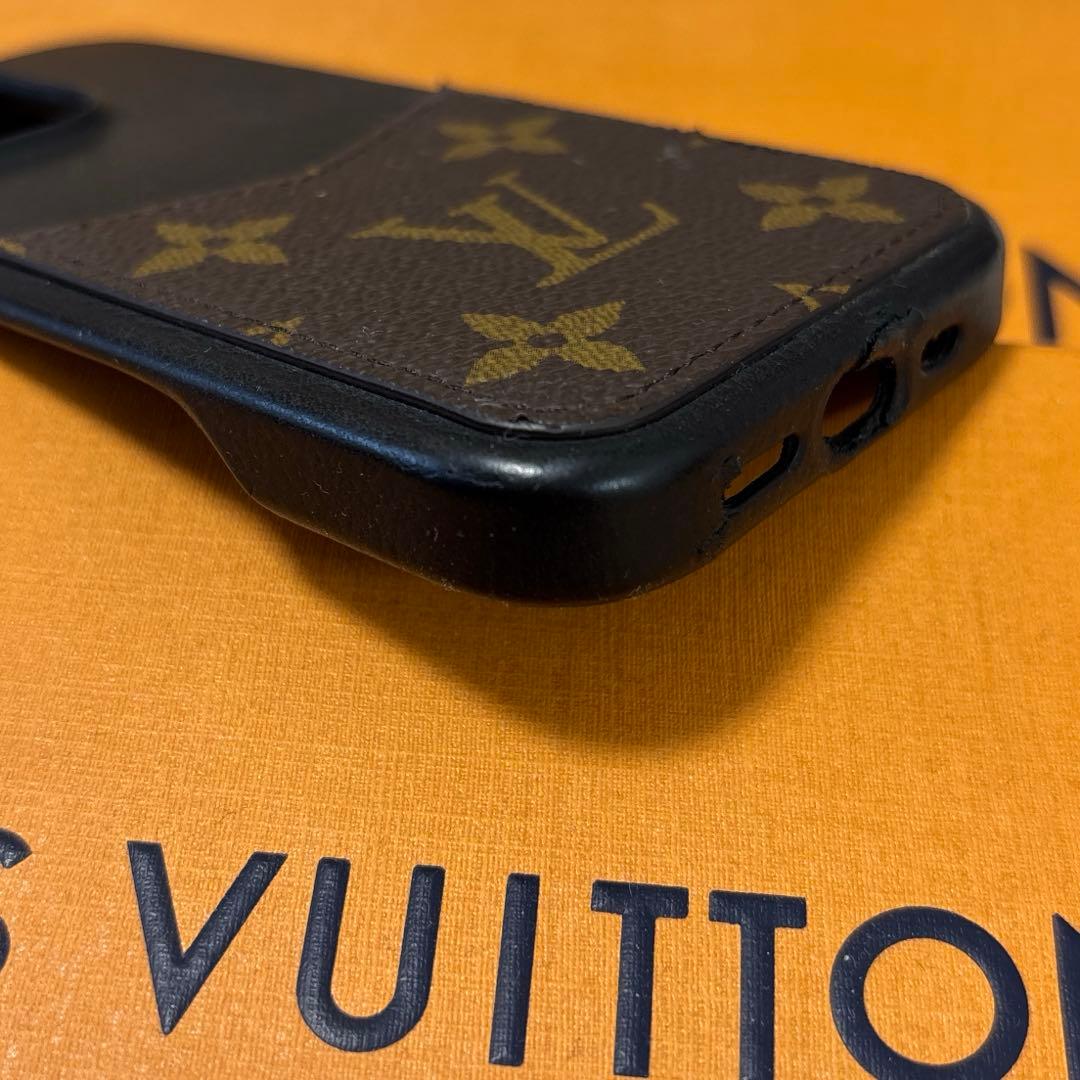 Louis Vuitton iPhone16pro用 レザーケース モノグラム