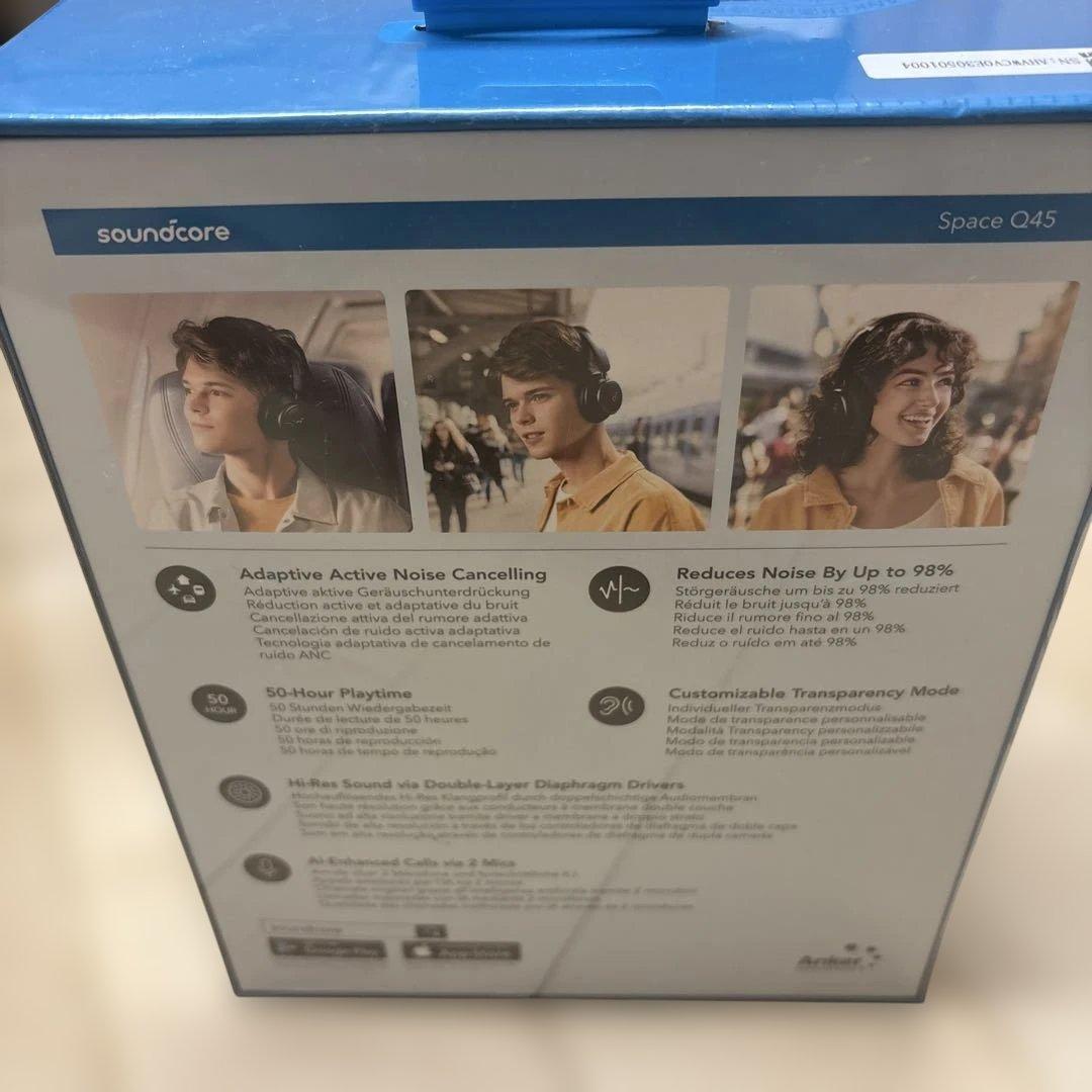 【新品未開封】soundcore SPACE Q45 ヘッドホン　値下げしました