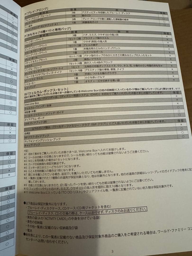 2024年購入　ディズニー英語