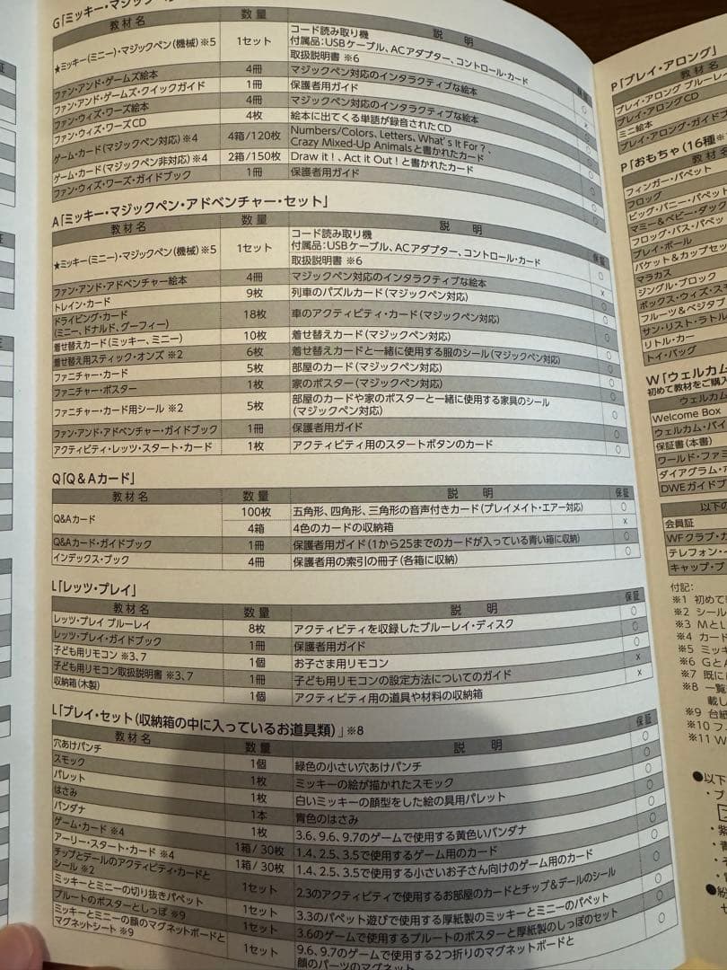 2024年購入　ディズニー英語