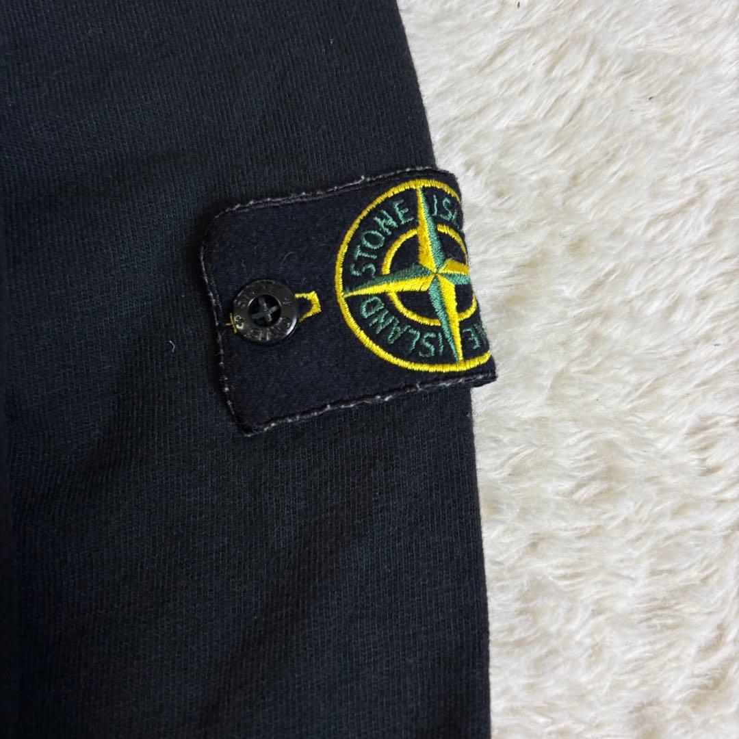 23SS STONE  トレーナー ブラック XL